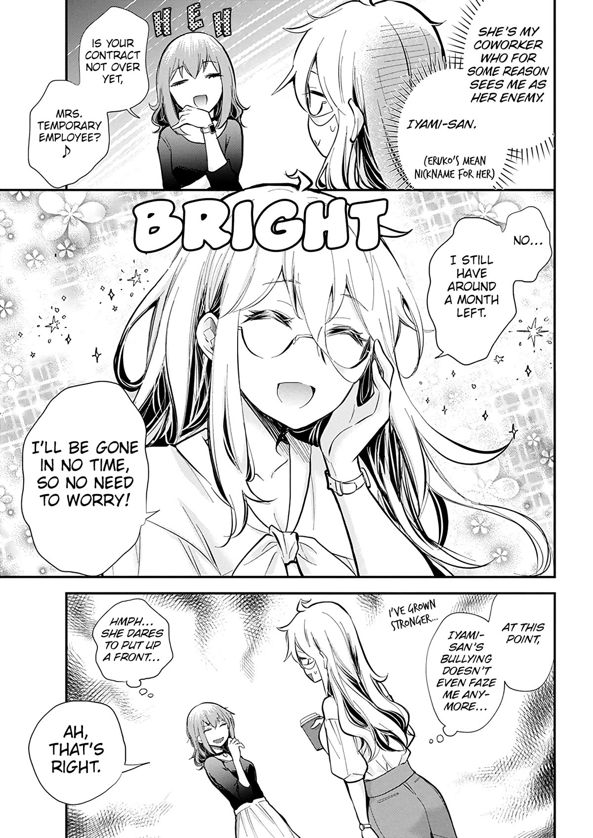 Shingeki no Eroko-san Chapter 46 page 9 - Chapter 46: Someone please teach me how to beat a timeline where I’m asked to advertise for a coworker who’s a huge fan of mine