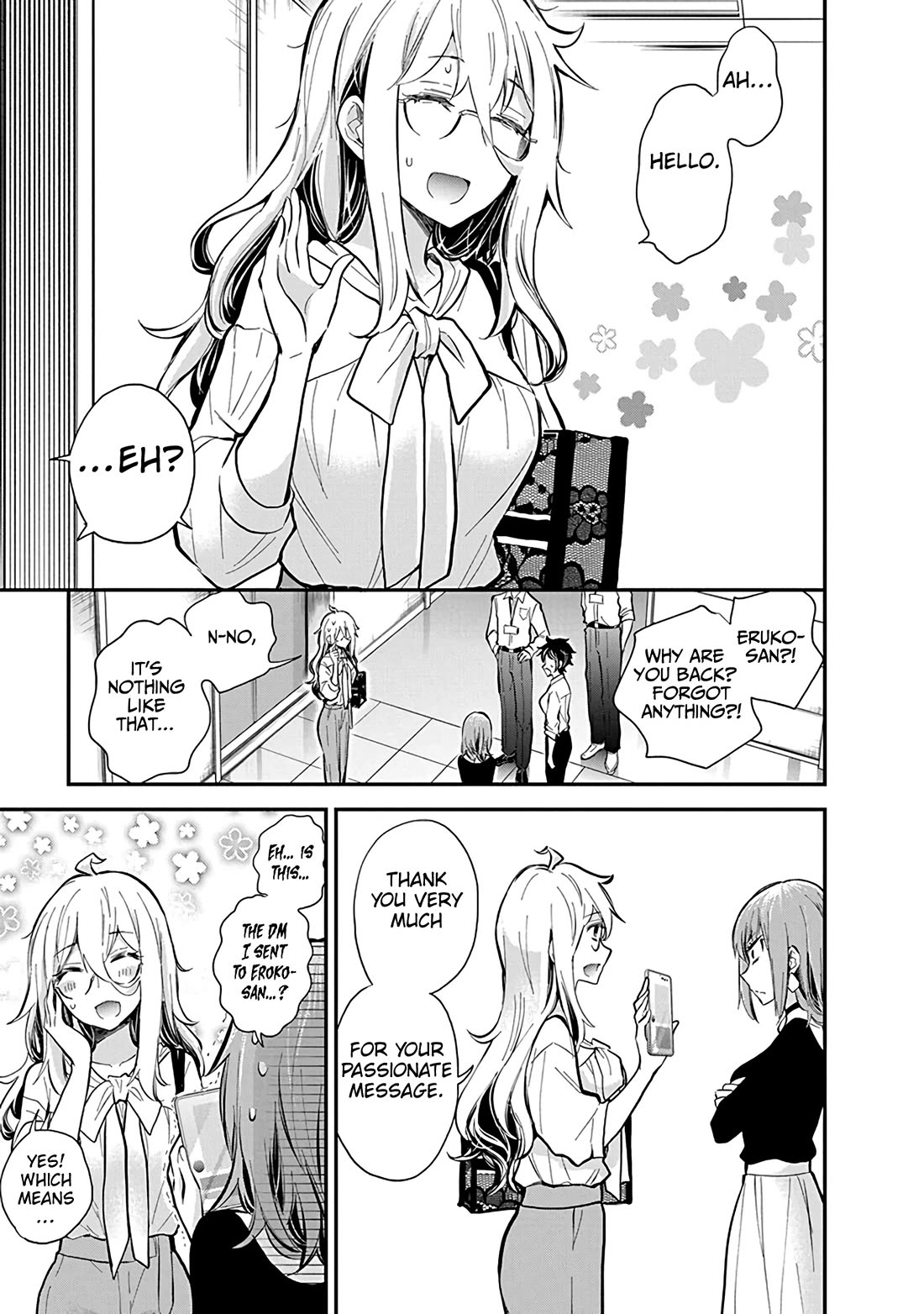 Shingeki no Eroko-san Chapter 47 page 10 - Chapter 47: Ah, pleased to meet you. I'm Shingeki no Eroko. Tee-hee :P