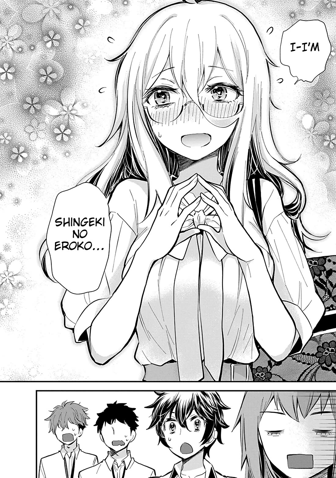 Shingeki no Eroko-san Chapter 47 page 11 - Chapter 47: Ah, pleased to meet you. I'm Shingeki no Eroko. Tee-hee :P