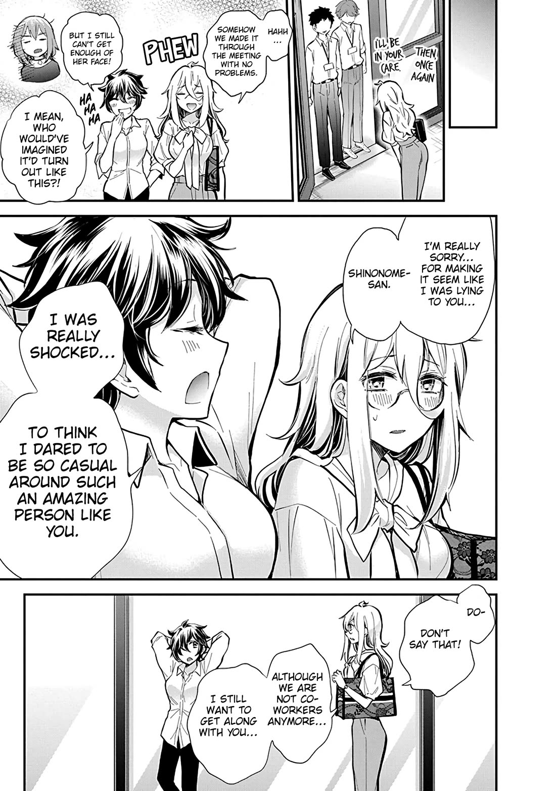 Shingeki no Eroko-san Chapter 47 page 16 - Chapter 47: Ah, pleased to meet you. I'm Shingeki no Eroko. Tee-hee :P