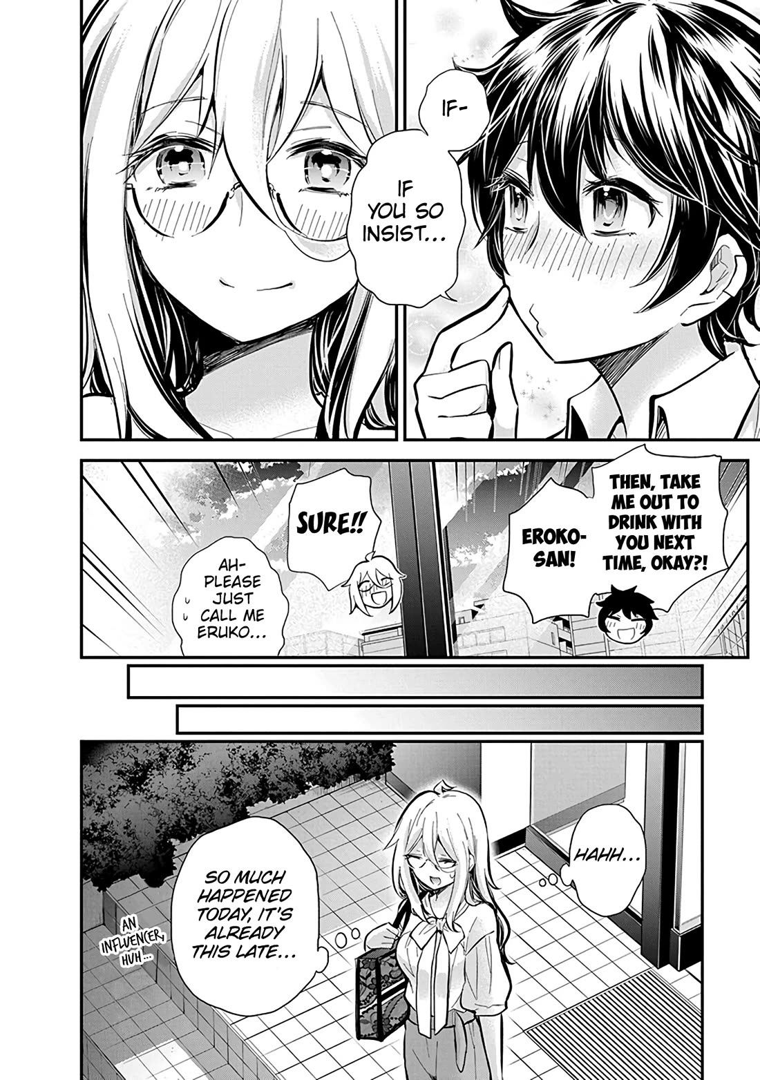 Shingeki no Eroko-san Chapter 47 page 17 - Chapter 47: Ah, pleased to meet you. I'm Shingeki no Eroko. Tee-hee :P