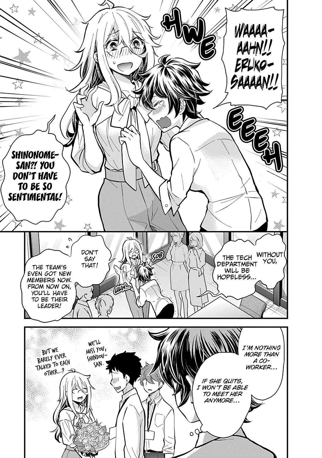 Shingeki no Eroko-san Chapter 47 page 4 - Chapter 47: Ah, pleased to meet you. I'm Shingeki no Eroko. Tee-hee :P