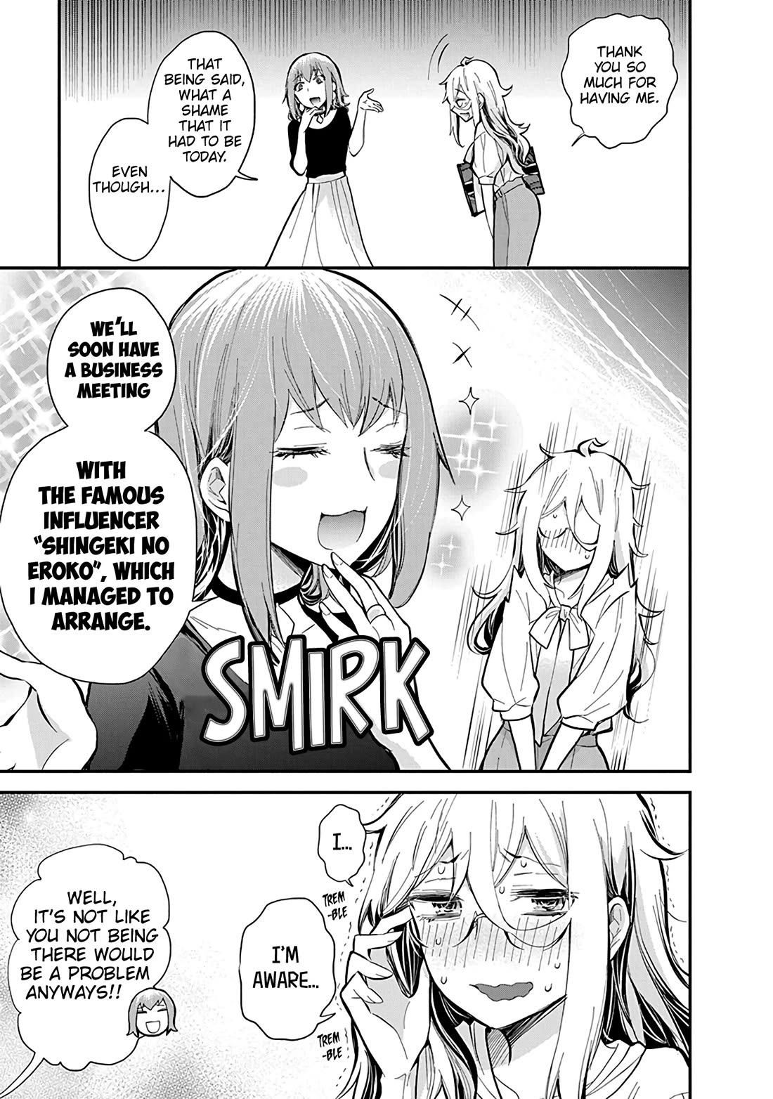 Shingeki no Eroko-san Chapter 47 page 6 - Chapter 47: Ah, pleased to meet you. I'm Shingeki no Eroko. Tee-hee :P