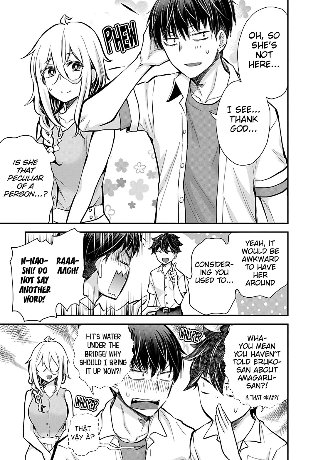 Shingeki no Eroko-san Chapter 48 page 8 - Chapter 48: What?! I'm invited to a manga club full of high school boys?! That's an instant yes
