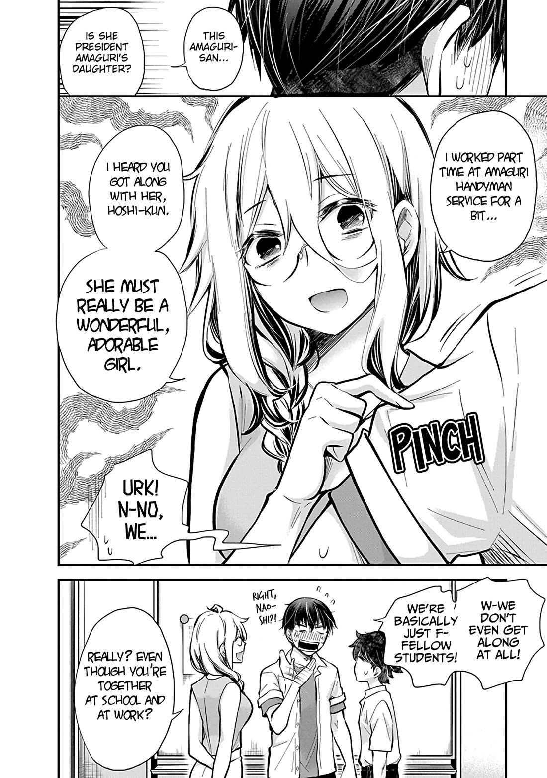 Shingeki no Eroko-san Chapter 48 page 9 - Chapter 48: What?! I'm invited to a manga club full of high school boys?! That's an instant yes