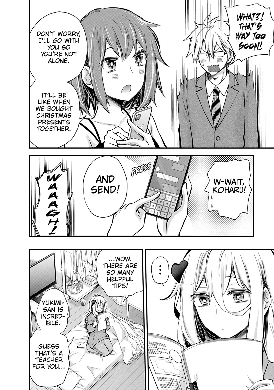 Shingeki no Eroko-san Chapter 49 page 12 - Chapter 49: The Misunderstood Snow Knight Wants to be Kind to the Weird Lady