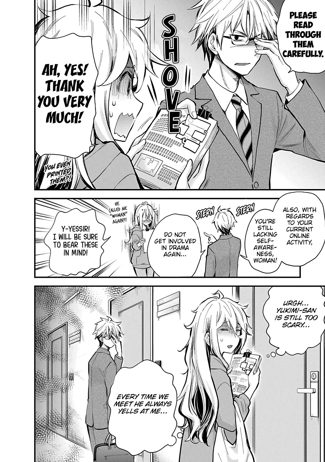 Shingeki no Eroko-san Chapter 49 page 8 - Chapter 49: The Misunderstood Snow Knight Wants to be Kind to the Weird Lady