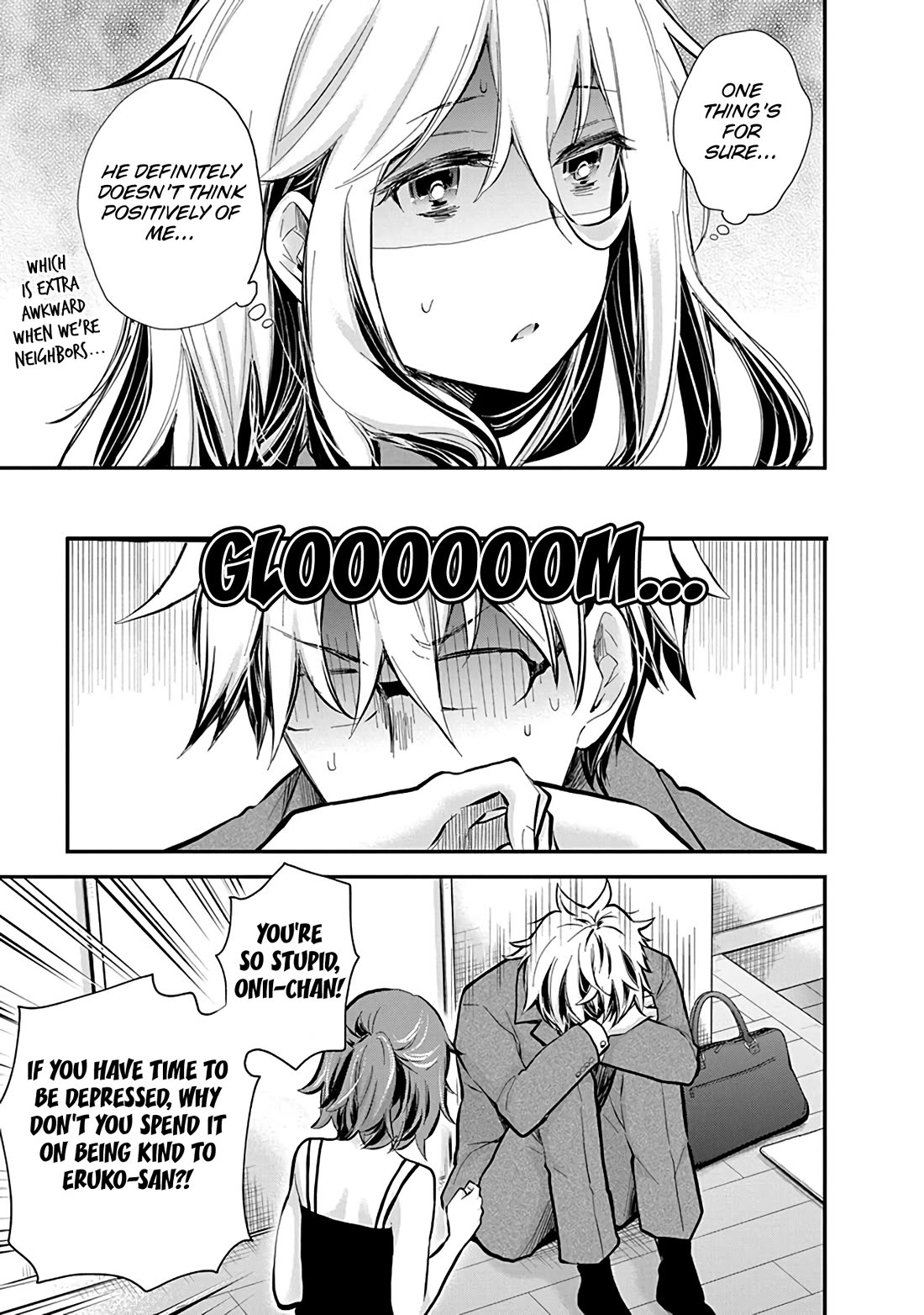 Shingeki no Eroko-san Chapter 49 page 9 - Chapter 49: The Misunderstood Snow Knight Wants to be Kind to the Weird Lady