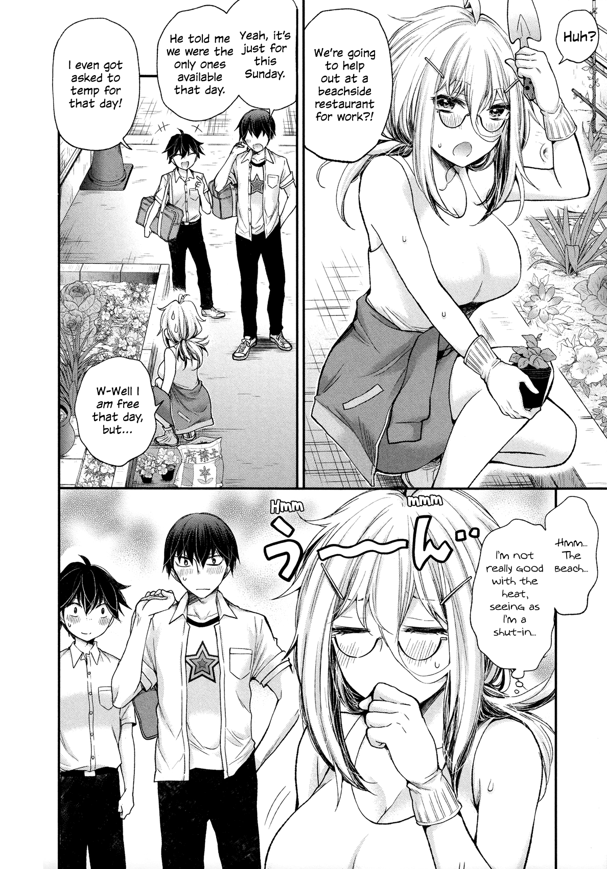 Shingeki no Eroko-san Chapter 5 page 2 - Chapter 5: Perversion 5 – I’m just looking! I’m just looking (with lust in my eyes)!!