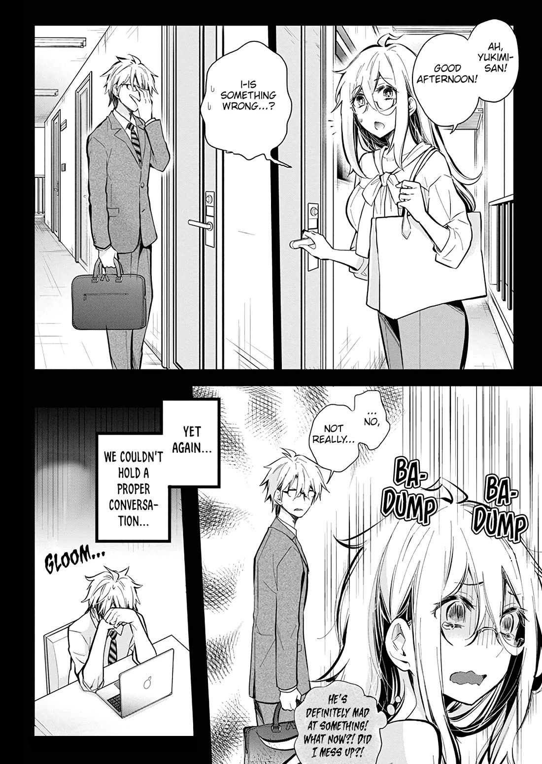 Shingeki no Eroko-san Chapter 50 page 3 - Chapter 50: The first step forward with the neighbor! Online activities proceed as usual