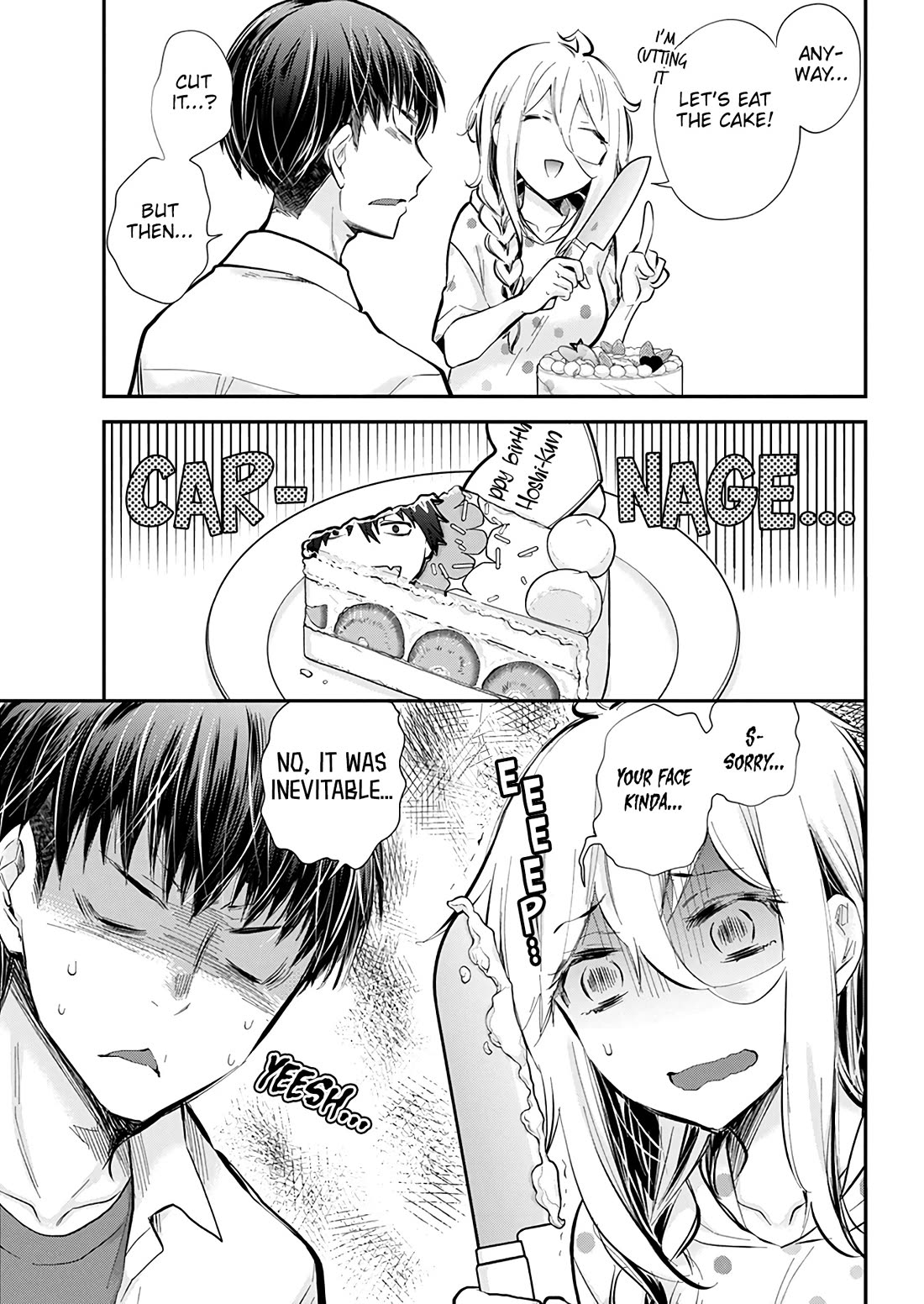 Shingeki no Eroko-san Chapter 51 page 11 - Chapter 51: Boyfriend's birthday!! (yippee♥) His present is... me?! (JK♥)
