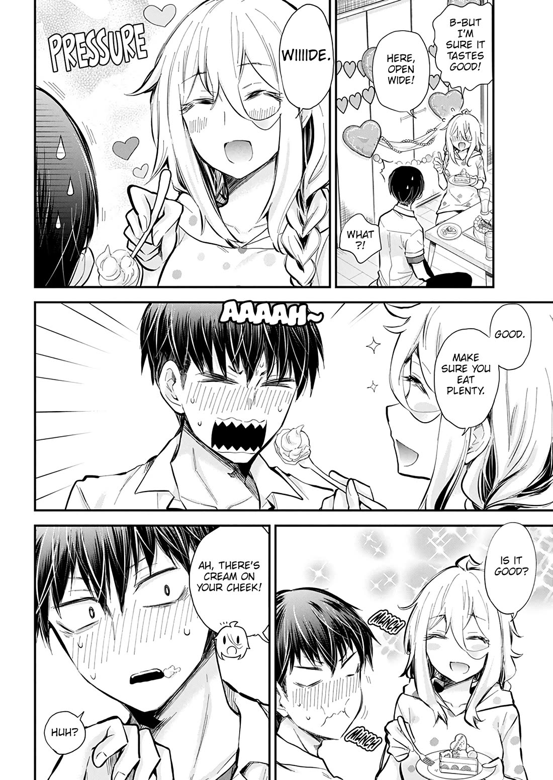 Shingeki no Eroko-san Chapter 51 page 12 - Chapter 51: Boyfriend's birthday!! (yippee♥) His present is... me?! (JK♥)