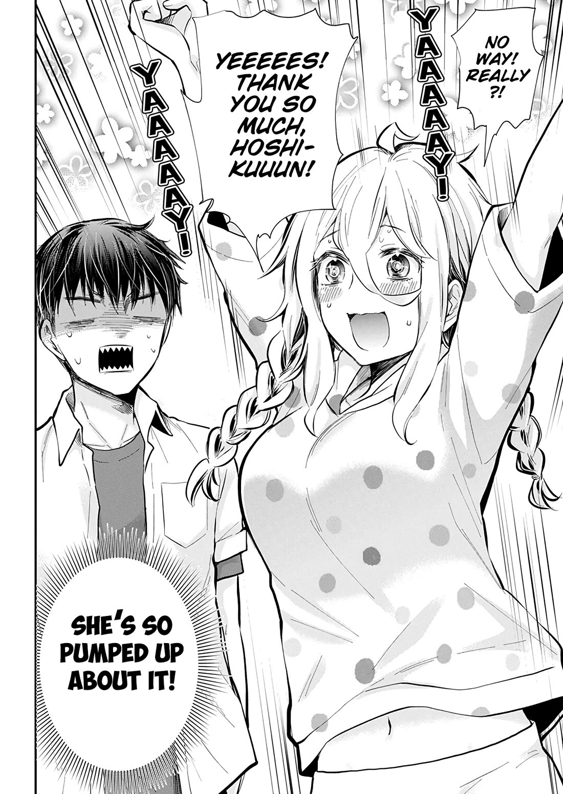Shingeki no Eroko-san Chapter 51 page 18 - Chapter 51: Boyfriend's birthday!! (yippee♥) His present is... me?! (JK♥)
