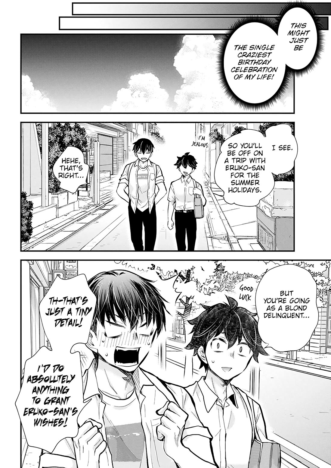 Shingeki no Eroko-san Chapter 51 page 20 - Chapter 51: Boyfriend's birthday!! (yippee♥) His present is... me?! (JK♥)
