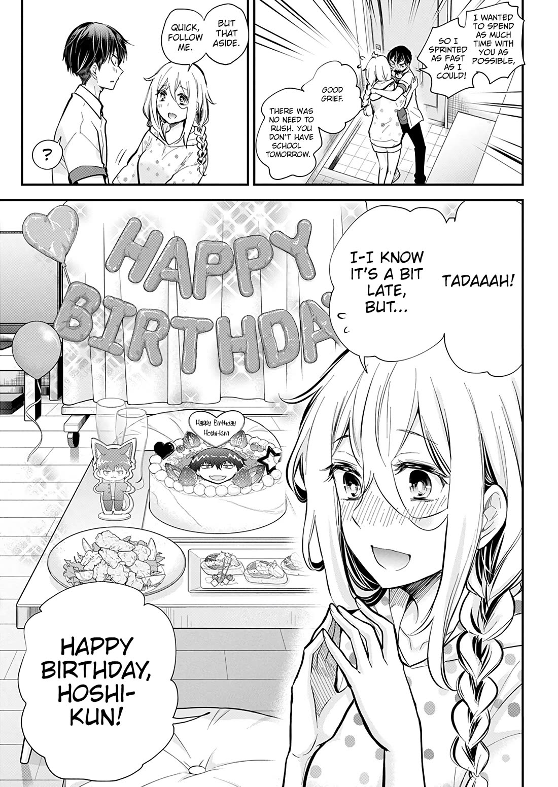 Shingeki no Eroko-san Chapter 51 page 7 - Chapter 51: Boyfriend's birthday!! (yippee♥) His present is... me?! (JK♥)
