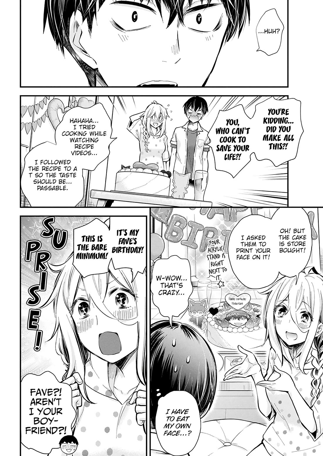 Shingeki no Eroko-san Chapter 51 page 8 - Chapter 51: Boyfriend's birthday!! (yippee♥) His present is... me?! (JK♥)