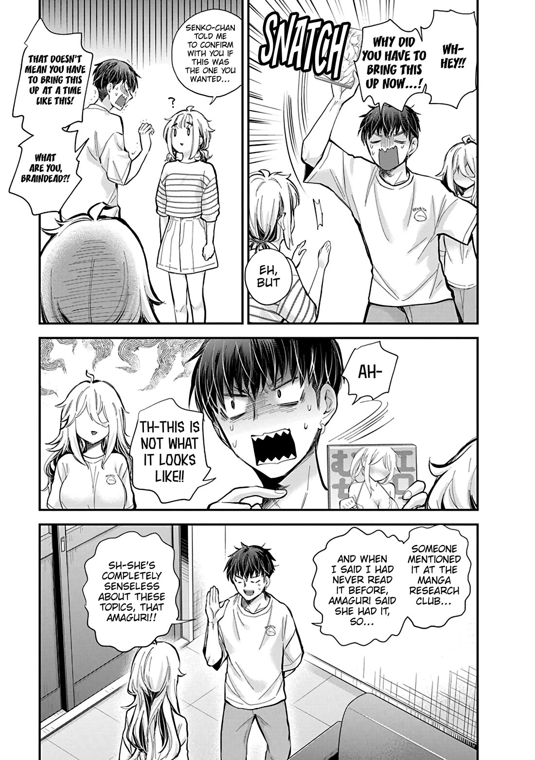 Shingeki no Eroko-san Chapter 55 page 10 - Chapter 55: With no secrets to hide, minor issues won’t make our relationship waver! (Just don’t quote me on that later.)