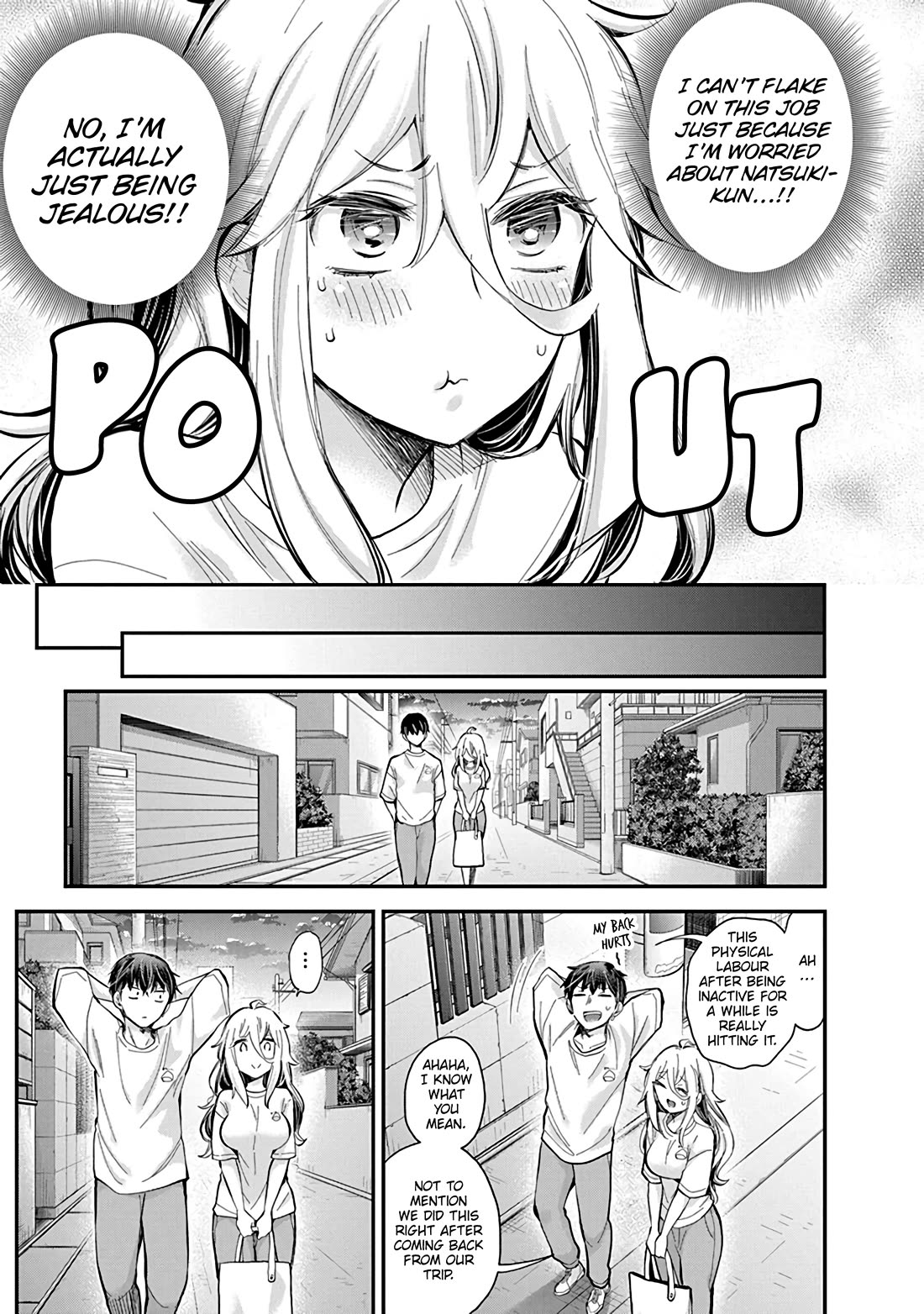 Shingeki no Eroko-san Chapter 55 page 12 - Chapter 55: With no secrets to hide, minor issues won’t make our relationship waver! (Just don’t quote me on that later.)