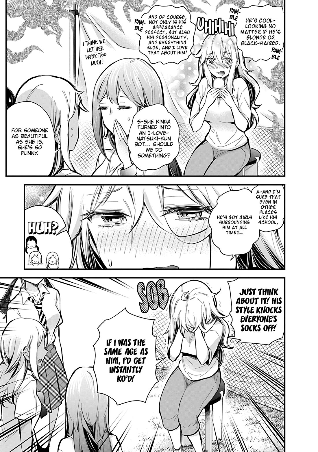 Shingeki no Eroko-san Chapter 56 page 12 - Chapter 56: No.1 Favorite?! Long Shot?! The one who neighs love for Hoshi-kun makes her debut in the Attacking Derby!