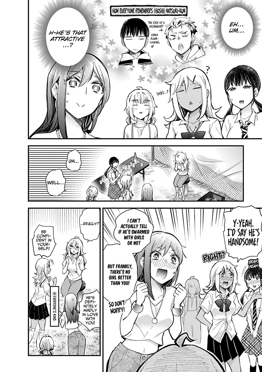 Shingeki no Eroko-san Chapter 56 page 13 - Chapter 56: No.1 Favorite?! Long Shot?! The one who neighs love for Hoshi-kun makes her debut in the Attacking Derby!