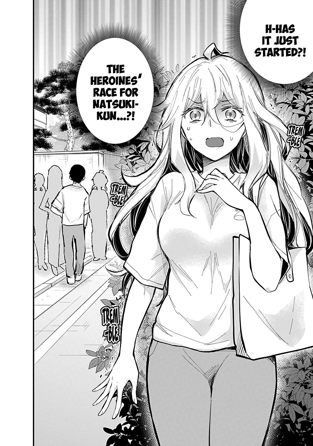 Shingeki no Eroko-san Chapter 56 page 3 - Chapter 56: No.1 Favorite?! Long Shot?! The one who neighs love for Hoshi-kun makes her debut in the Attacking Derby!