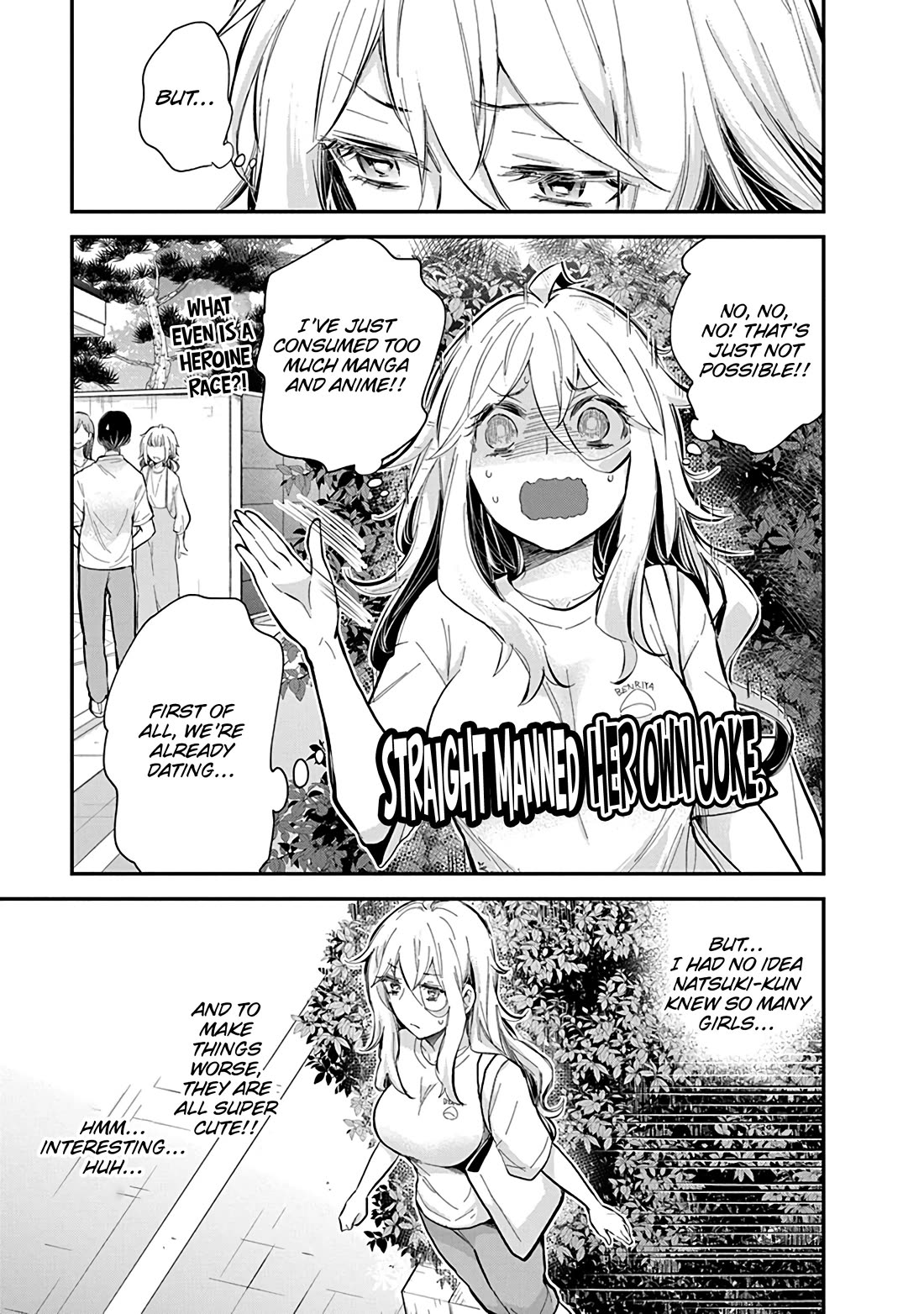 Shingeki no Eroko-san Chapter 56 page 4 - Chapter 56: No.1 Favorite?! Long Shot?! The one who neighs love for Hoshi-kun makes her debut in the Attacking Derby!