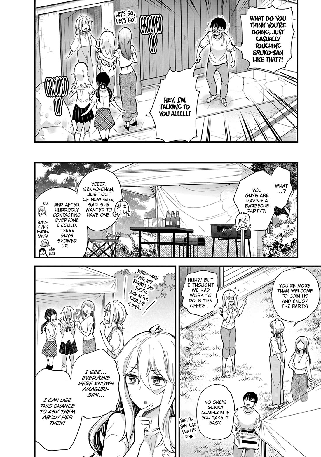 Shingeki no Eroko-san Chapter 56 page 9 - Chapter 56: No.1 Favorite?! Long Shot?! The one who neighs love for Hoshi-kun makes her debut in the Attacking Derby!
