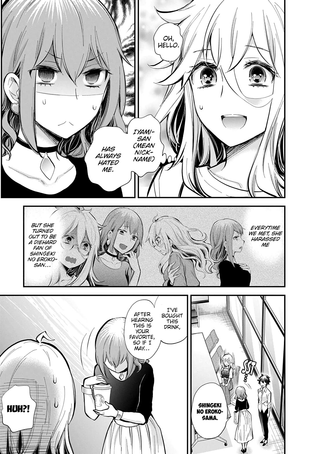 Shingeki no Eroko-san Chapter 57 page 10 - Chapter 57: For me, everything my boyfriend does is a viral sensation, and I’m winning at life because of it ☆