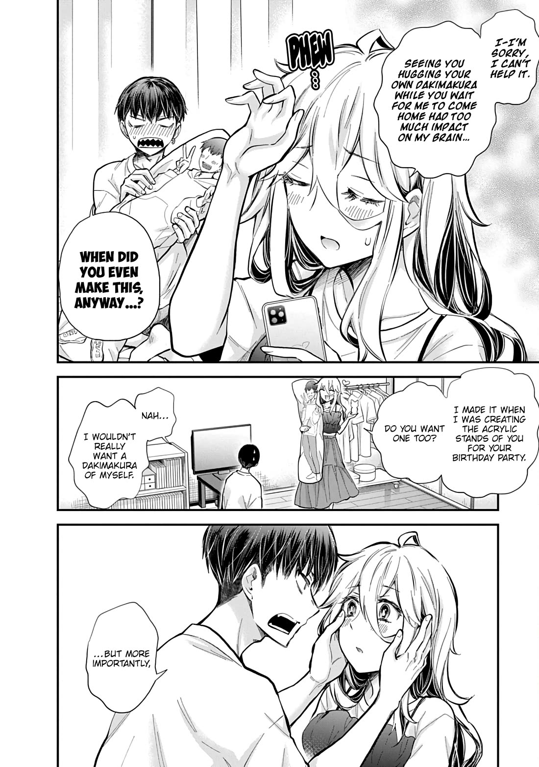 Shingeki no Eroko-san Chapter 57 page 17 - Chapter 57: For me, everything my boyfriend does is a viral sensation, and I’m winning at life because of it ☆