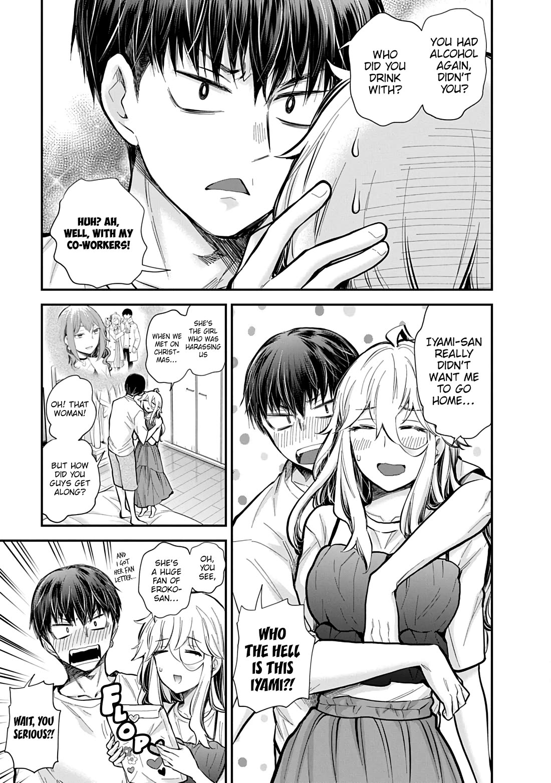 Shingeki no Eroko-san Chapter 57 page 18 - Chapter 57: For me, everything my boyfriend does is a viral sensation, and I’m winning at life because of it ☆