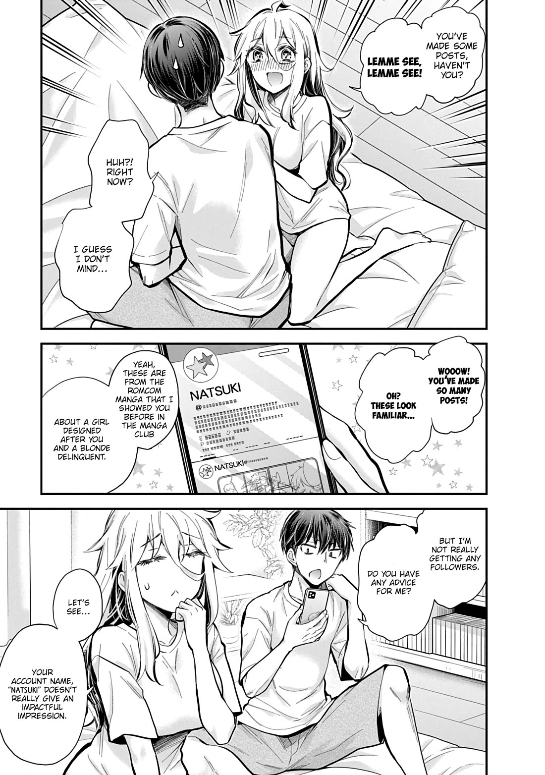 Shingeki no Eroko-san Chapter 57 page 20 - Chapter 57: For me, everything my boyfriend does is a viral sensation, and I’m winning at life because of it ☆