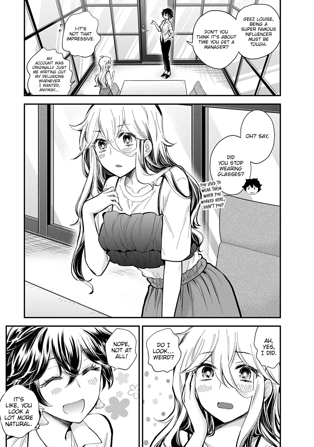 Shingeki no Eroko-san Chapter 57 page 8 - Chapter 57: For me, everything my boyfriend does is a viral sensation, and I’m winning at life because of it ☆