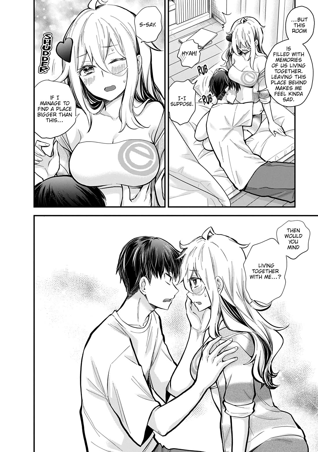 Shingeki no Eroko-san Chapter 58 page 3 - Chapter 58: My boyfriend is an omega trending god-tier artist?! Not to mention the character is designed after me, and the crazy amount of new followers knocked my socks off.
