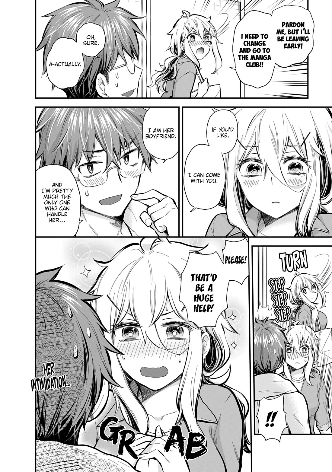Shingeki no Eroko-san Chapter 59 page 5 - Chapter 59: My younger boyfriend’s old crush(?) made her appearance, and this might be an unavoidable boss fight?!