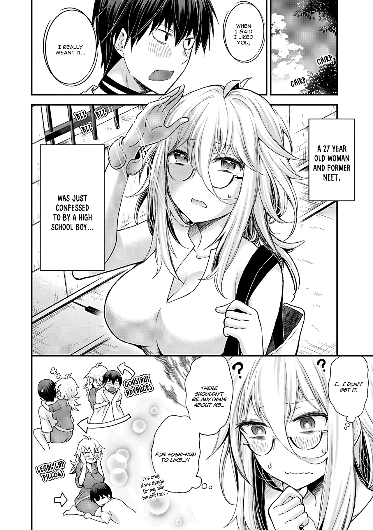 Shingeki no Eroko-san Chapter 6 page 3 - Chapter 6: Thank you, summer, for letting me look at high school boys' swimsuits all I want!