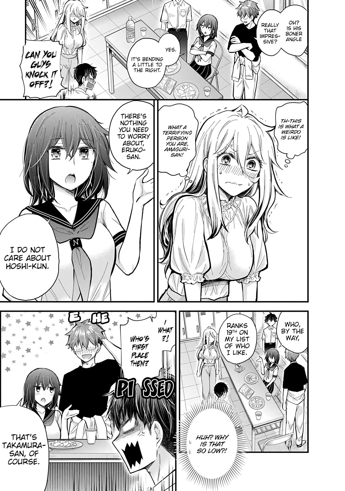 Shingeki no Eroko-san Chapter 60 page 14 - Chapter 60: This is my first encounter with her, and I already know this is a scripted loss with her final boss aura.