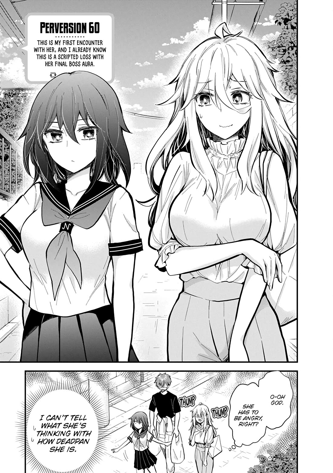 Shingeki no Eroko-san Chapter 60 page 2 - Chapter 60: This is my first encounter with her, and I already know this is a scripted loss with her final boss aura.