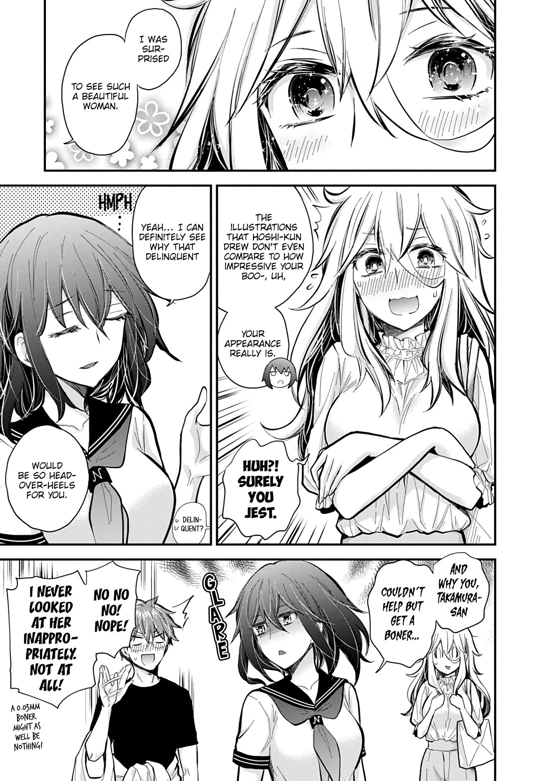 Shingeki no Eroko-san Chapter 60 page 4 - Chapter 60: This is my first encounter with her, and I already know this is a scripted loss with her final boss aura.
