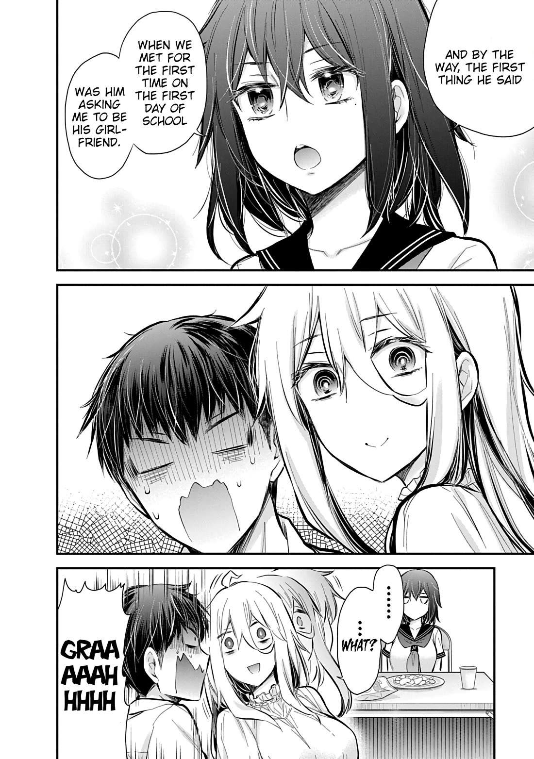 Shingeki no Eroko-san Chapter 60 page 9 - Chapter 60: This is my first encounter with her, and I already know this is a scripted loss with her final boss aura.