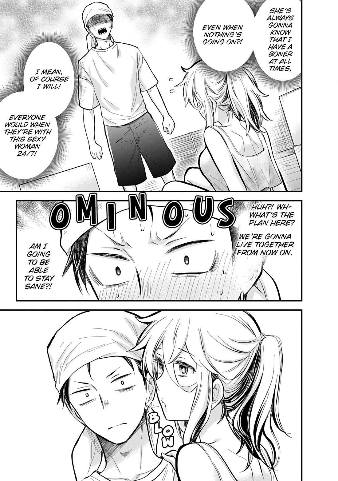 Shingeki no Eroko-san Chapter 61 page 10 - Chapter 61: Getting ready to live together with my younger boyfriend ♡ Or so I thought, but packing is hard when he’s packing heat!