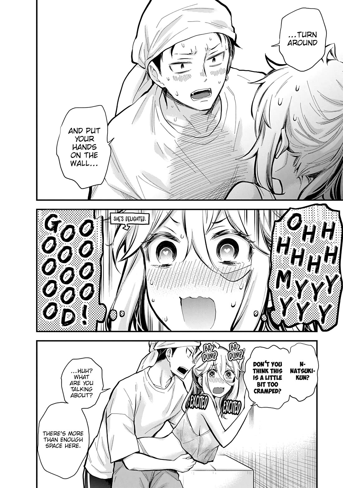 Shingeki no Eroko-san Chapter 61 page 15 - Chapter 61: Getting ready to live together with my younger boyfriend ♡ Or so I thought, but packing is hard when he’s packing heat!