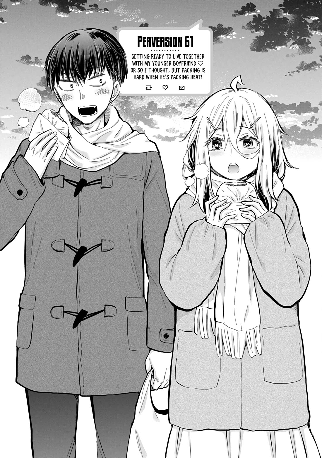 Shingeki no Eroko-san Chapter 61 page 2 - Chapter 61: Getting ready to live together with my younger boyfriend ♡ Or so I thought, but packing is hard when he’s packing heat!