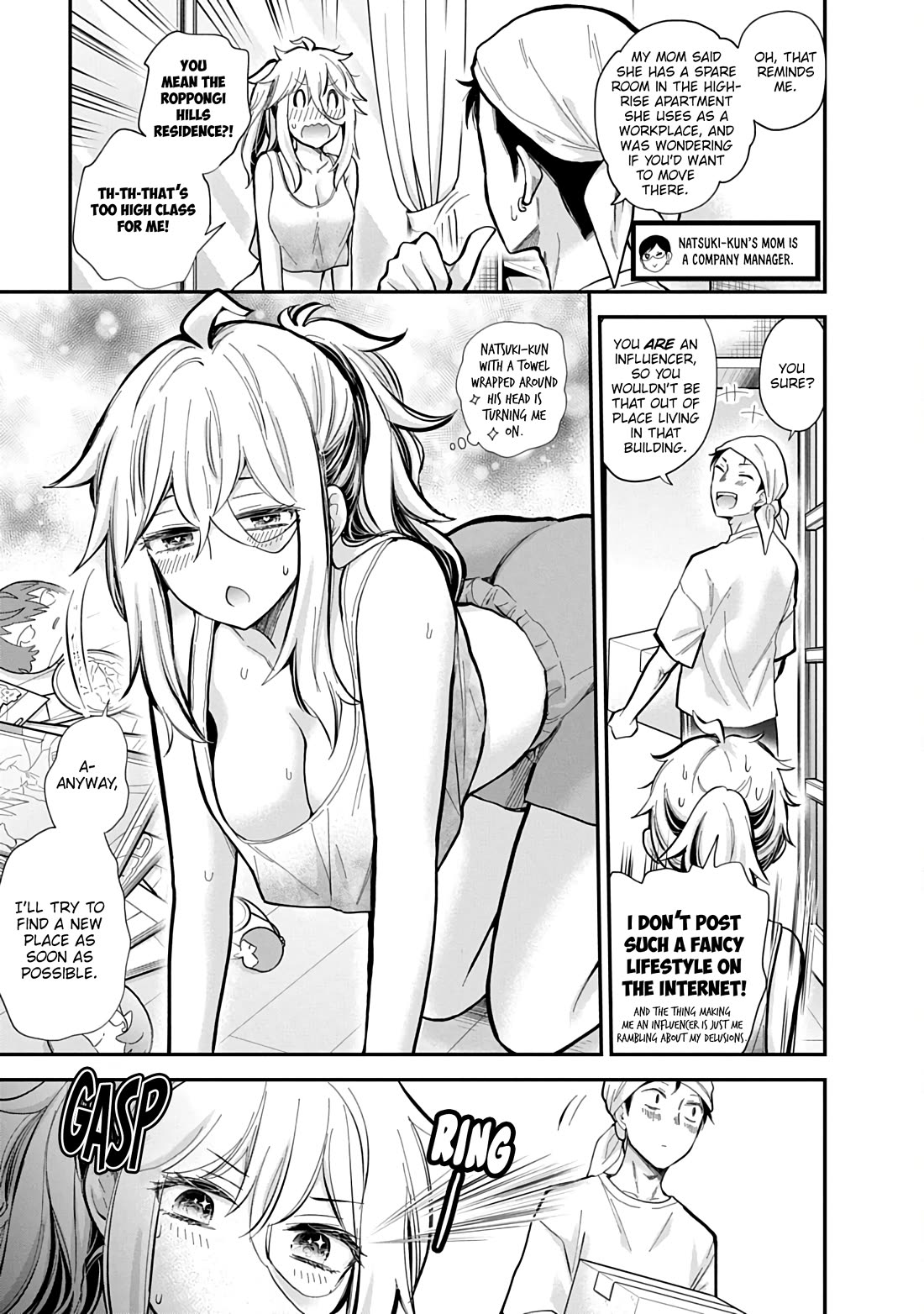 Shingeki no Eroko-san Chapter 61 page 4 - Chapter 61: Getting ready to live together with my younger boyfriend ♡ Or so I thought, but packing is hard when he’s packing heat!