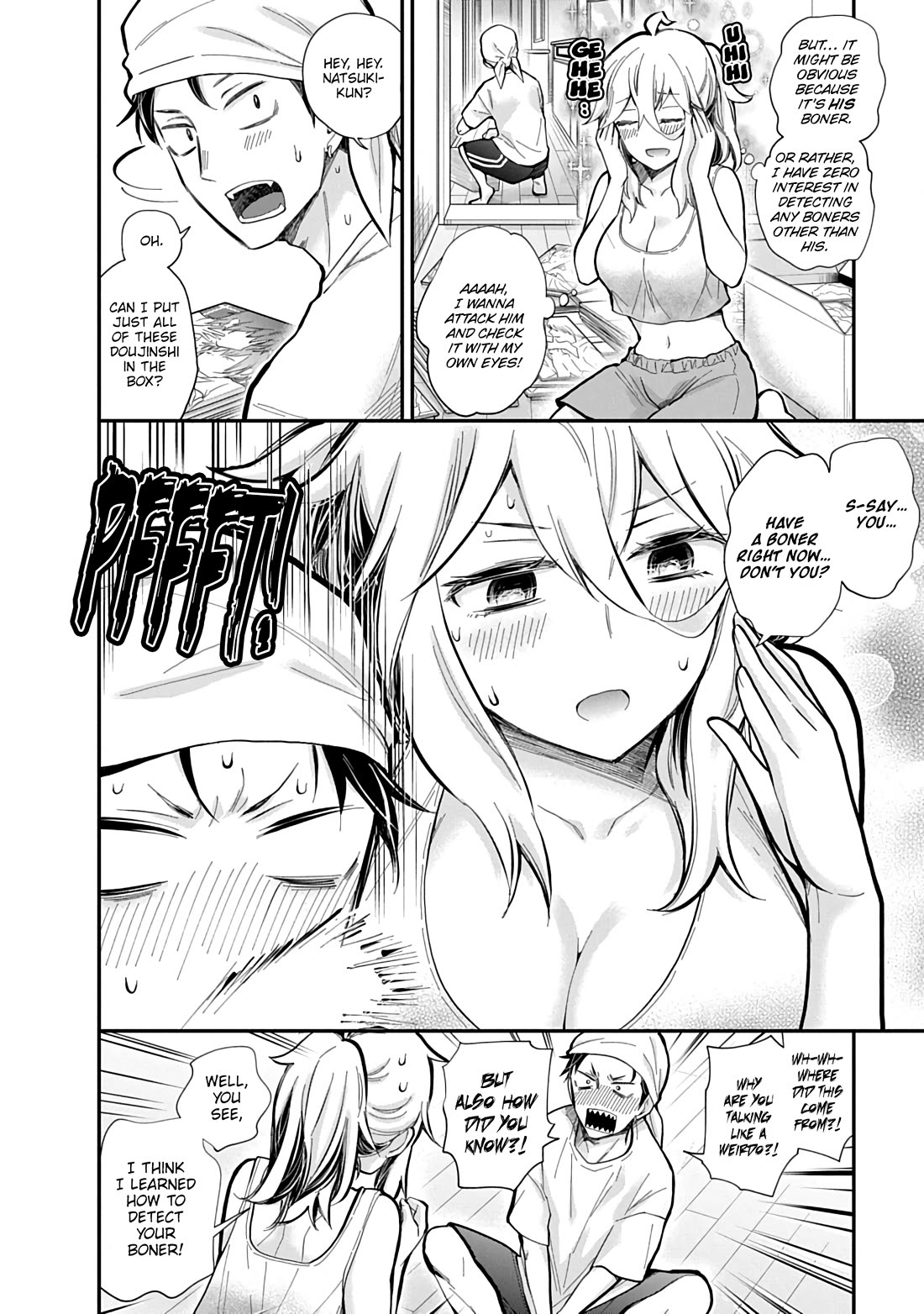 Shingeki no Eroko-san Chapter 61 page 7 - Chapter 61: Getting ready to live together with my younger boyfriend ♡ Or so I thought, but packing is hard when he’s packing heat!