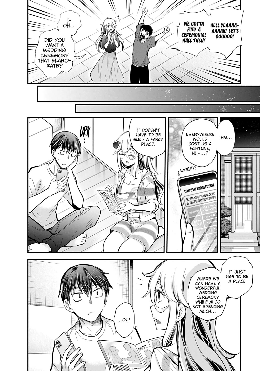 Shingeki no Eroko-san Chapter 62 page 17 - Chapter 62: No secrets between two lovers ♡ Or so I thought, but I might be carrying an extra-large one.