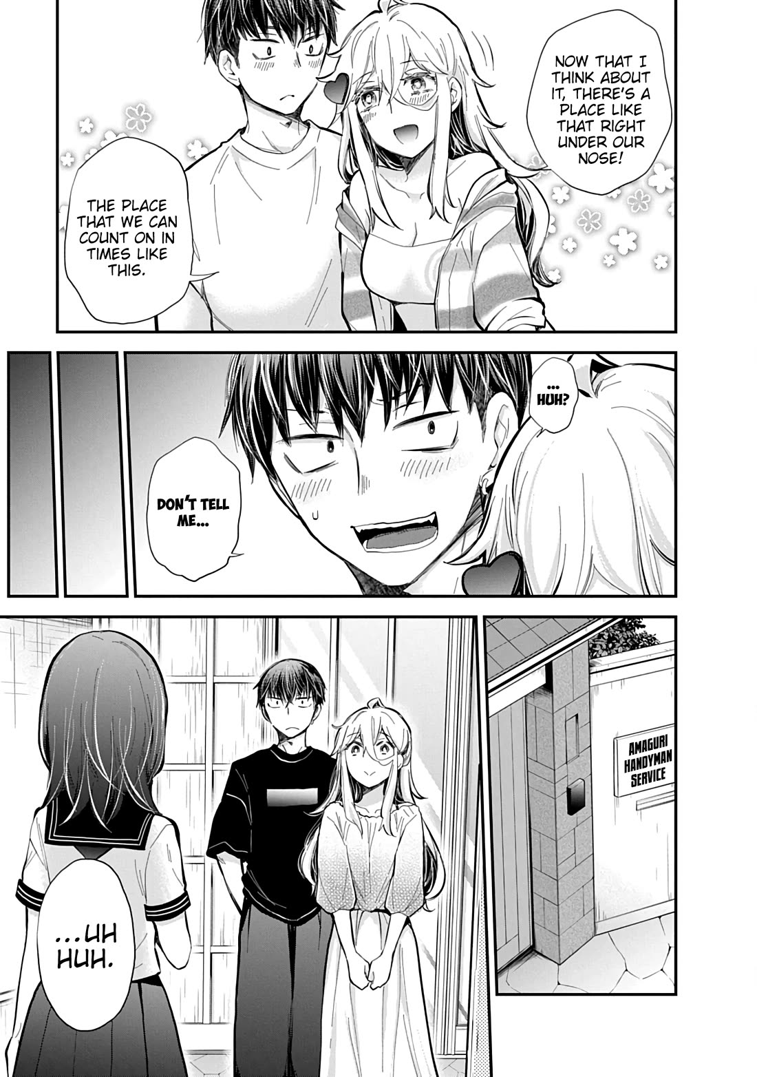 Shingeki no Eroko-san Chapter 62 page 18 - Chapter 62: No secrets between two lovers ♡ Or so I thought, but I might be carrying an extra-large one.