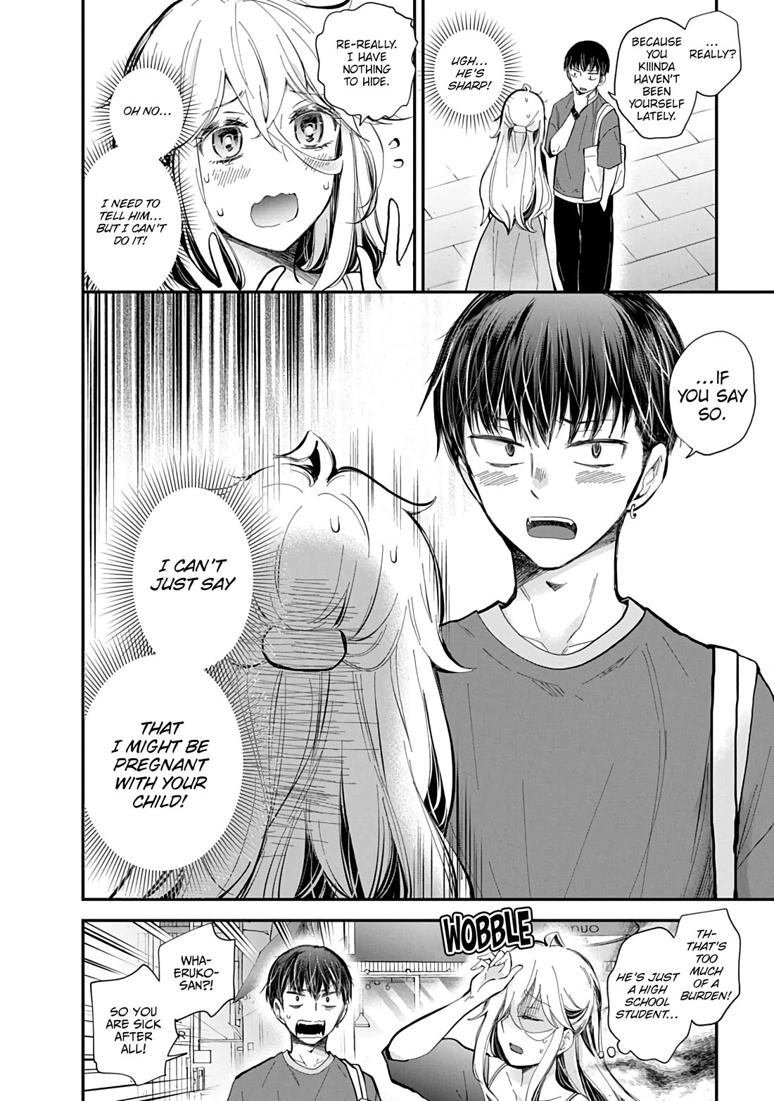 Shingeki no Eroko-san Chapter 62 page 3 - Chapter 62: No secrets between two lovers ♡ Or so I thought, but I might be carrying an extra-large one.