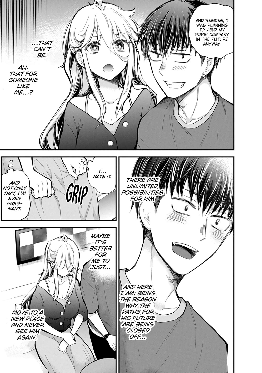 Shingeki no Eroko-san Chapter 62 page 6 - Chapter 62: No secrets between two lovers ♡ Or so I thought, but I might be carrying an extra-large one.