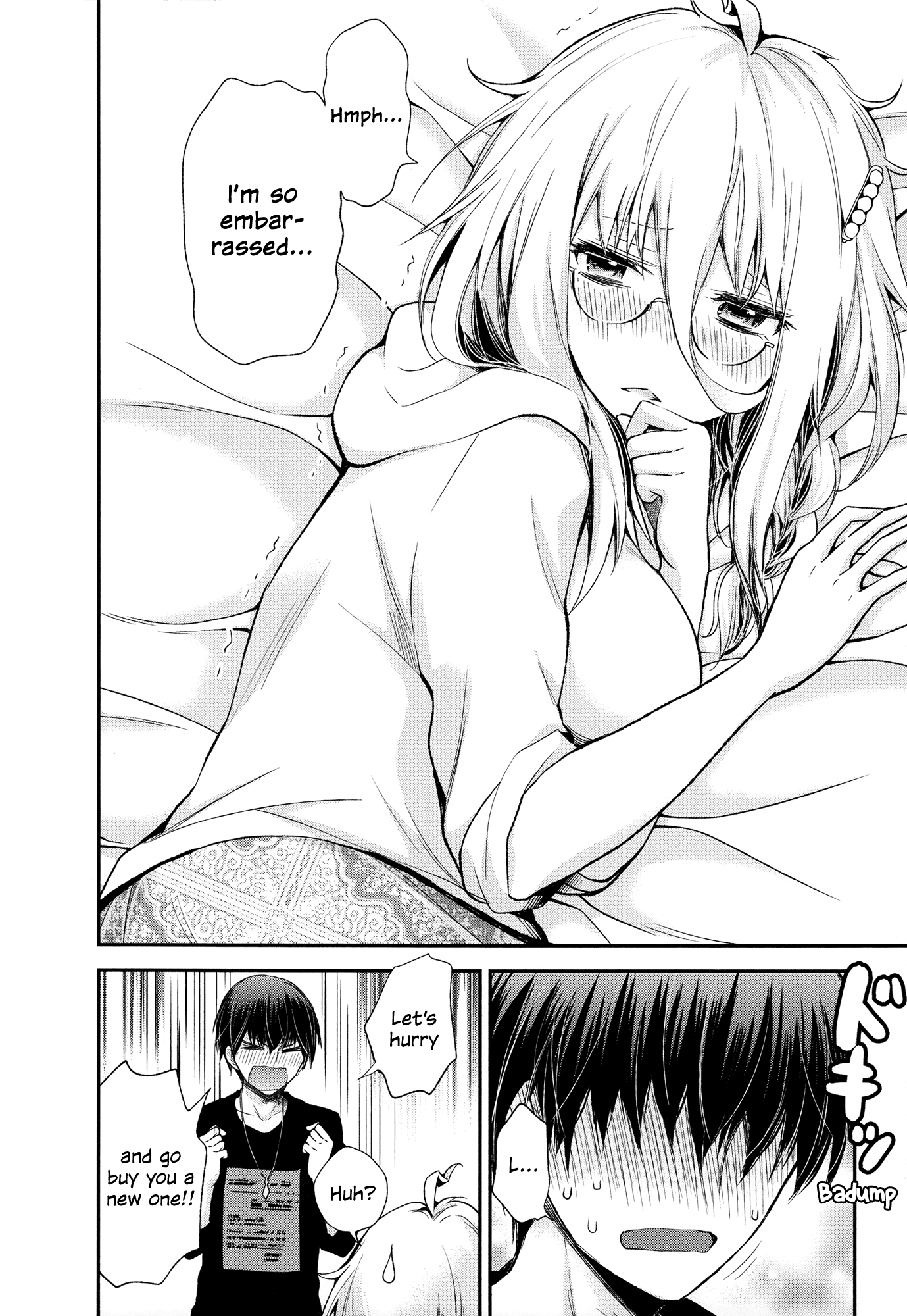 Shingeki no Eroko-san Chapter 7 page 18 - Chapter 7: Perversion 7 – I accidentally showed my angel something obscene, but he actually just told me he likes me so I died