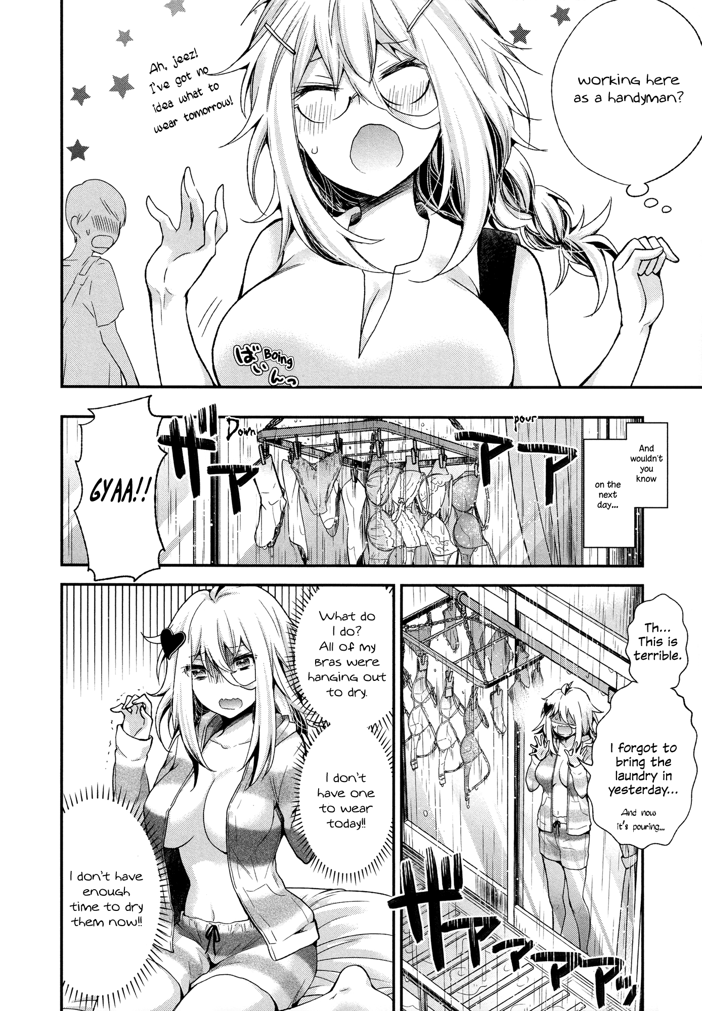 Shingeki no Eroko-san Chapter 7 page 4 - Chapter 7: Perversion 7 – I accidentally showed my angel something obscene, but he actually just told me he likes me so I died